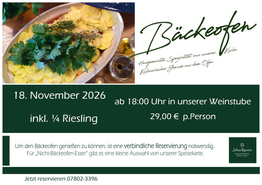 Bäckeofen