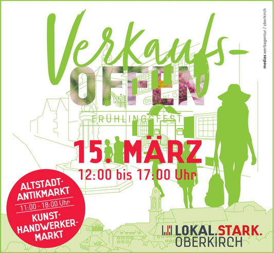 15. März 2026 verkaufsoffener Sonntag in Oberkirch